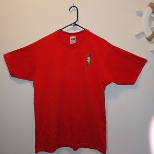Fruit of the Loom Red Short Sleeve Tee